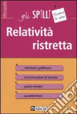 Relatività ristretta libro