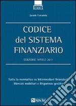 Codice del sistema finanziario libro