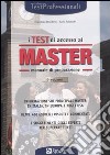 I Test di accesso ai master. Manuale di preparazione libro