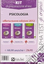 Psicologia. Manuale di preparazione; eserciziario commentato; prove di verifica. Kit di preparazione al test libro