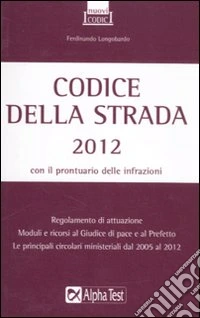 Codice della strada 2012