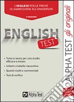 Englishtest. L'inglese per le prove di ammissione all'università libro