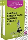 Biologia, biotecnologie, farmacia, chimica, CTF. Kit di preparazione al test libro