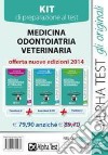 Medicina, odontoiatria, veterinaria. Kit di preparazione al test: Medicina, Odontoiatria, Veterinaria (Manuale, esercizi, prove di verifica) libro