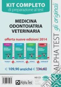 Medicina, odontoiatria, veterinaria. Manuale di preparazione, eserciziario commentato, prove di verifica, quiz. Kit completo di preparazione al test libro