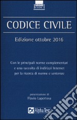 Codice civile. Ottobre 2016 libro