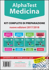 Alpha Test. Medicina. Kit completo di preparazione. Con software di simulazione libro