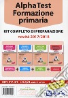 Alpha Test. Formazione primaria. Kit completo di preparazione. Con software di simulazione. Con software di simulazione libro