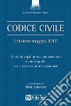 Codice civile. Maggio 2017 libro