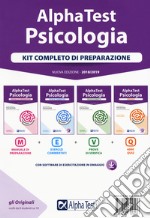 Alpha Test. Psicologia. Kit completo di preparazione: Manuale di preparazione-Esercizi commentati-Prove di verifica-6000 quiz. Con software libro