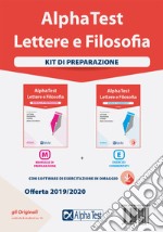 Alpha Test. Lettere e Filosofia. Kit di preparazione: Manuale di preparazione-Esercizi commentati. Con software di simulazione libro