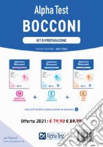 Alpha Test Bocconi. Kit di preparazione: Manuale di preparazione-Esercizi commentati-1600 quiz libro