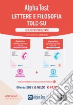 Alpha Test. Lettere e Filosofia. Kit di preparazione: Manuale di preparazione-Esercizi commentati. Nuova ediz. Con software di simulazione libro