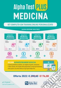 Alpha Test plus. Medicina. Kit completo di preparazione con training online personalizzato. Con software di simulazione libro