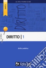 Diritto. Vol. 1: Diritto pubblico libro