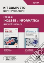 I test di inglese e informatica per tutti i concorsi. Kit completo di preparazione. Ediz. MyDesk. Con Contenuto digitale per download e accesso on line libro