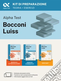 Alpha Test Bocconi Luiss 2026-2027. Kit di preparazione. Per test di Economia. Con piattaforma digitale e simulatore online libro