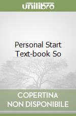 Personal Start Text-book So libro