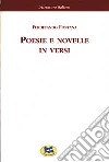 Poesie e novelle in versi [1877] libro di Fontana Ferdinando