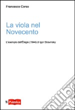 La viola nel Novecento. L'esempio dell'Élégie (1944) di Igor Stravinsky