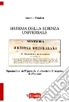 Sistema della scienza universale libro di Fundarò Antonio
