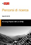 Percorsi di ricerca (2019). Vol. 2 libro di Working Papers del LabiSAlp