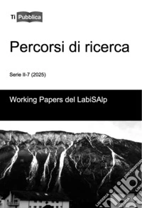 Percorsi di ricerca (2025). Vol. 7 libro