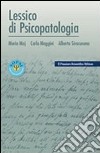 Lessico di psicopatologia libro