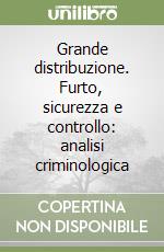 Grande distribuzione. Furto, sicurezza e controllo: analisi criminologica libro