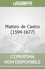 Matteo de Castro (1594-1677) libro