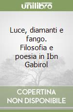 Luce, diamanti e fango. Filosofia e poesia in Ibn Gabirol libro