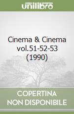 Cinema & Cinema vol.51-52-53 (1990) libro