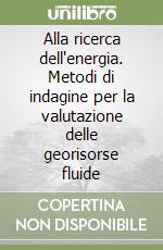 Alla ricerca dell'energia. Metodi di indagine per la valutazione delle georisorse fluide libro