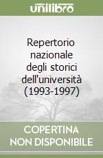 Repertorio nazionale degli storici dell'università (1993-1997)