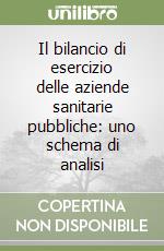 Il bilancio di esercizio delle aziende sanitarie pubbliche: uno schema di analisi