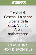 I colori di Cesena. La scena urbana della città. Vol. 1: Area malatestiana libro