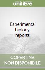 Esperimental biology reports