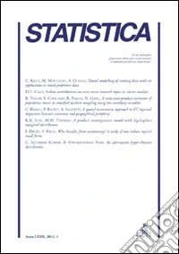 Statistica (2012). Vol. 3