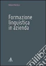 Formazione linguistica in azienda libro