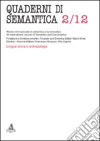 Quaderni di semantica (2012). Vol. 2