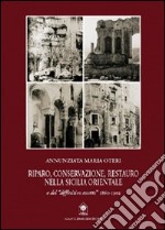 Riparo, conservazione e restauro nella Sicilia orientale libro