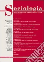 Sociologia. Rivista quadrimestrale di scienze storiche e sociali (2002). Vol. 1 libro