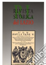 Rivista storica del Lazio. Vol. 15 libro