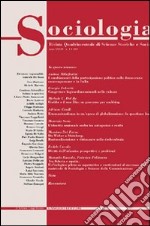 Sociologia. Rivista quadrimestrale di scienze storiche e sociali (2005). Vol. 1 libro