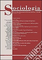 Sociologia. Rivista quadrimestrale di scienze storiche e sociali (2005). Vol. 3 libro