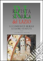 Rivista storica del Lazio (2005). Vol. 21 libro