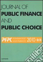 Journal of public finance and public choice (2010) vol. 2-3 libro