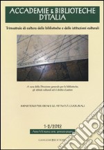 Accademie & biblioteche d'Italia (2012) vol. 1-2 libro