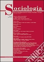 Sociologia. Rivista quadrimestrale di scienze storiche e sociali (2013). Vol. 3 libro