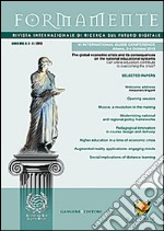 Formamente. Rivista internazionale sul futuro digitale (2013). Ediz. italiana e inglese vol. 3-4 libro